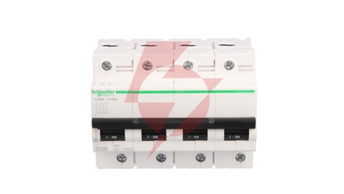 Wyłącznik nadprądowy 4P C 100A 10kA AC C120N Acti9 A9N18374