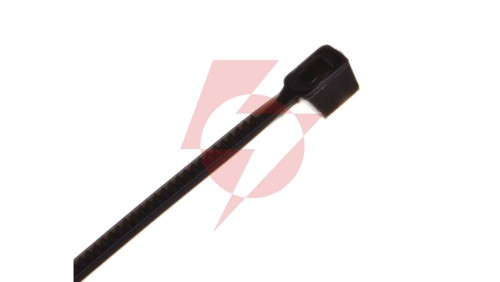 Opaska kablowa 2,5mm 160mm czarna UV 160/2,5 OZC 25-160 25.105 /100szt./