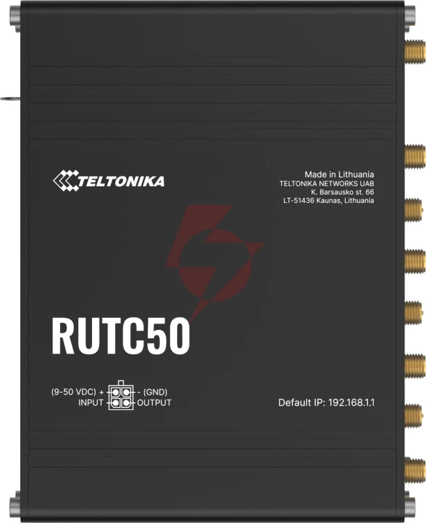 Teltonika rutc50 router przemysłowy 5g (rutc50210000)
