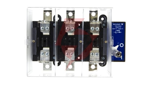 Rozłącznik bezpiecznikowy 3P 400A NH2 z pokrętłem RAB 2 P3/R 63-811529-061
