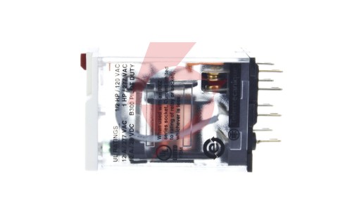 Przekaźnik miniaturowy 2P 12A 230V AC AgNi RXM2AB2P7