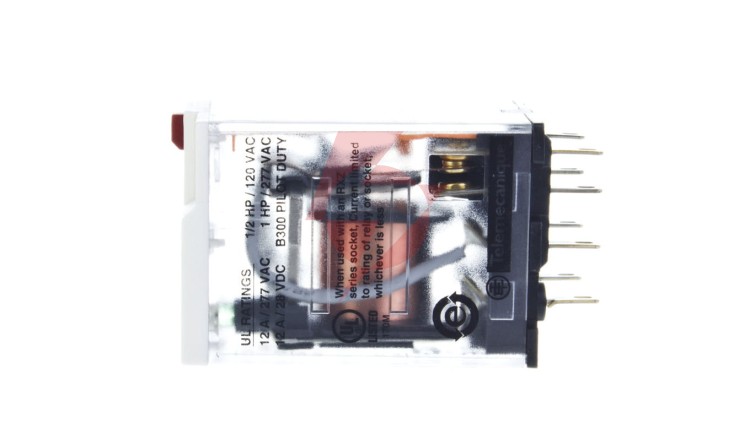 Przekaźnik miniaturowy 2P 12A 230V AC AgNi RXM2AB2P7