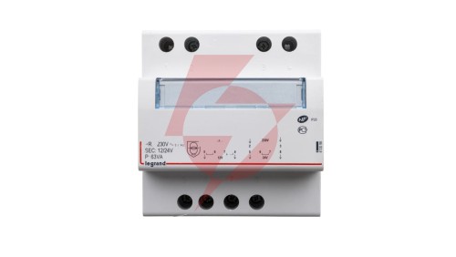 Transformator bezpieczeństwa modułowy 230/12/24V 63VA TR363 413098