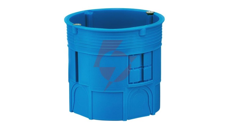 Puszka podtynkowa 60mm głęboka z wkrętami niebieska Z60Dw 34035203 /50szt./