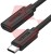 Przedłużacz unitek c14086bk usb-c 10gbps 4k pd 100w 1m