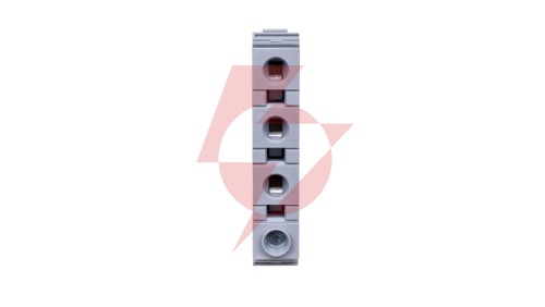 Złączka rozgałęźna 1x 35mm2 zacisk gwintowany 3x 10mm2 zacisk sprężynowy szara 284-621