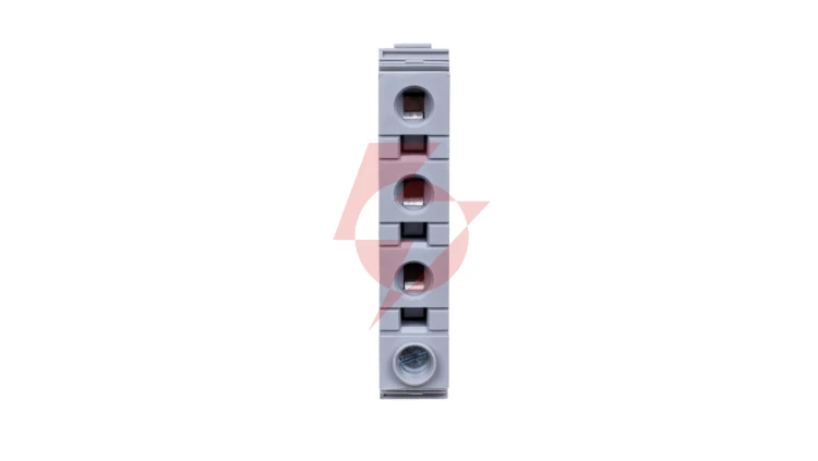 Złączka rozgałęźna 1x 35mm2 zacisk gwintowany 3x 10mm2 zacisk sprężynowy szara 284-621