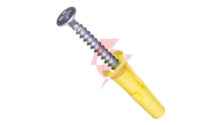 Kołek uniwersalny Rawlplug 5 mm do podłoży pełnych i otworowych UNO-05+330 /100szt./