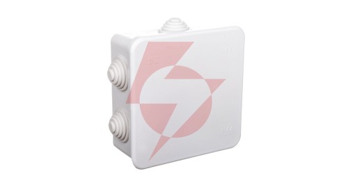 FAST-BOX Puszka hermetyczna n/t 110x110x52mm pusta IP55 biała 0243-00