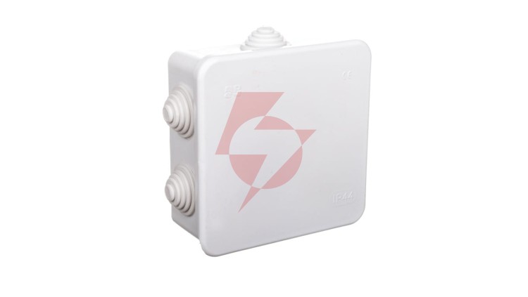 FAST-BOX Puszka hermetyczna n/t 110x110x52mm pusta IP55 biała 0243-00