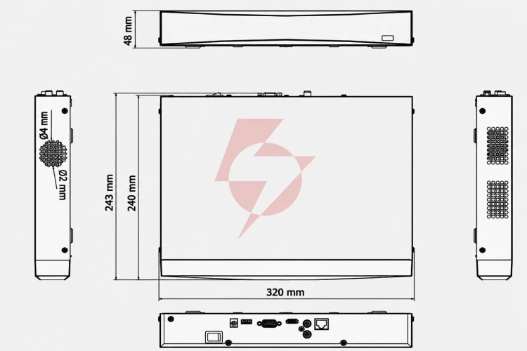 Rejestrator ip nt-nvr760h-h1